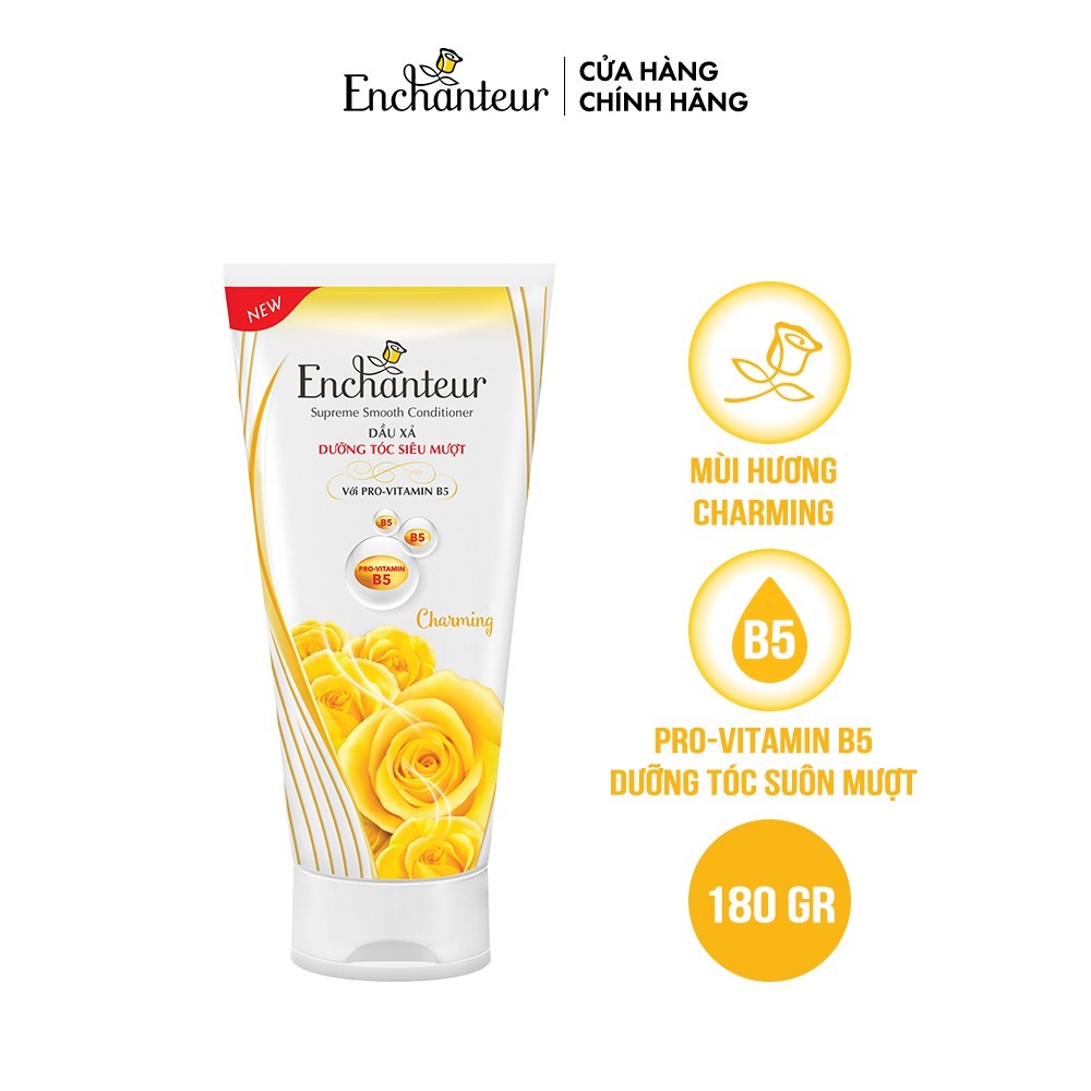 Dầu xả dưỡng tóc Enchanteur Charming siêu mềm mượt 170gr