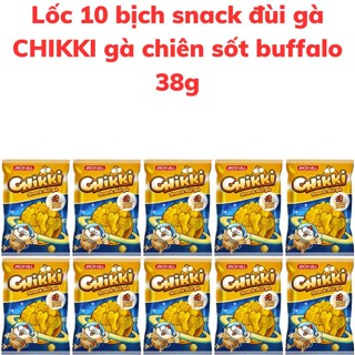 Bánh snack đùi gà CHIKKI vị gà chiên sốt buffalo gói 28g