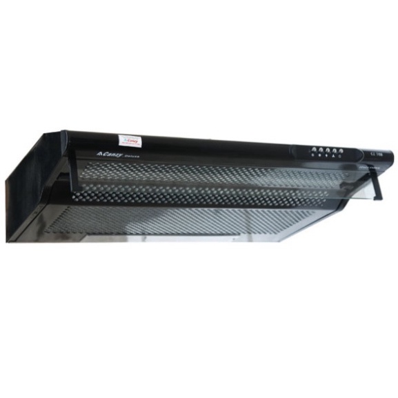 Máy Hút Mùi Sevilla SV - 60/70 Black Hút Mùi Cổ Điển Nhập Khẩu Chính Hãng Có Thiết Kế Đơn Giản Chạy Êm Siêu Bền