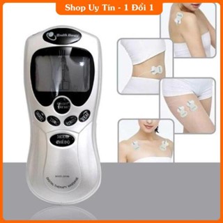 Máy massage xung điện 4 miếng dán vật lý trị liệu mát xa châm cứu bấm