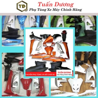 Dàn Áo TD Lắp Wave 100 - Wave Lớn Cao Cấp [Tặng Tem 3 Lớp] Bộ Nhựa Wave Rs Đời 2006-2016- Bộ Áo Xe Wave Alpha BH 2 Năm