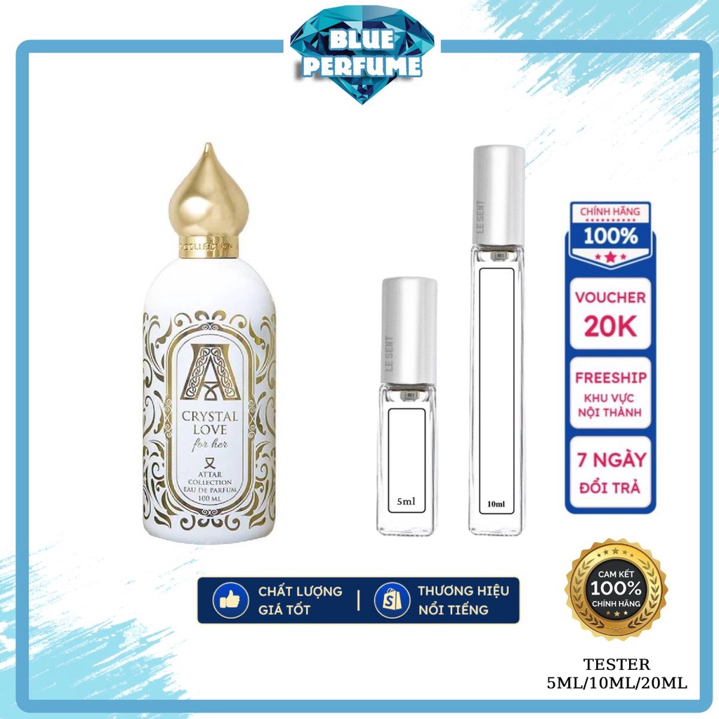 💎 Nước hoa Attar Crystal Love For Her EDP 10ml - 𝗣𝗲𝗿𝗳𝘂𝗺𝗲.𝗦𝘁𝗼𝗿𝗲 💎
