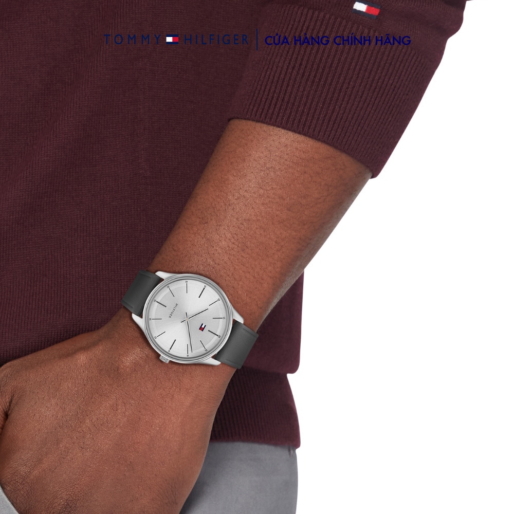 Đồng hồ Tommy Hilfiger Nam Dây Da SS22- Analogue TM 1710465 40mm