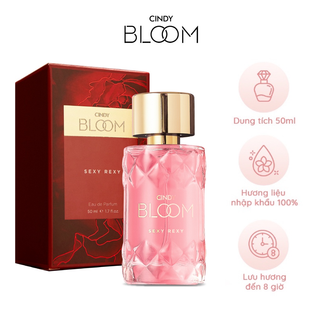 Nước hoa nữ Cindy Bloom Sexy Rexy Hương Gợi Cảm Nóng Bỏng 50ml