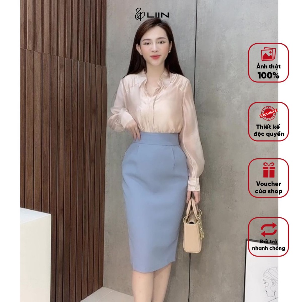 Chân Váy Bút Chì Liin Clothing Thời Trang Công Sở Thiết Kế - J4375-0422