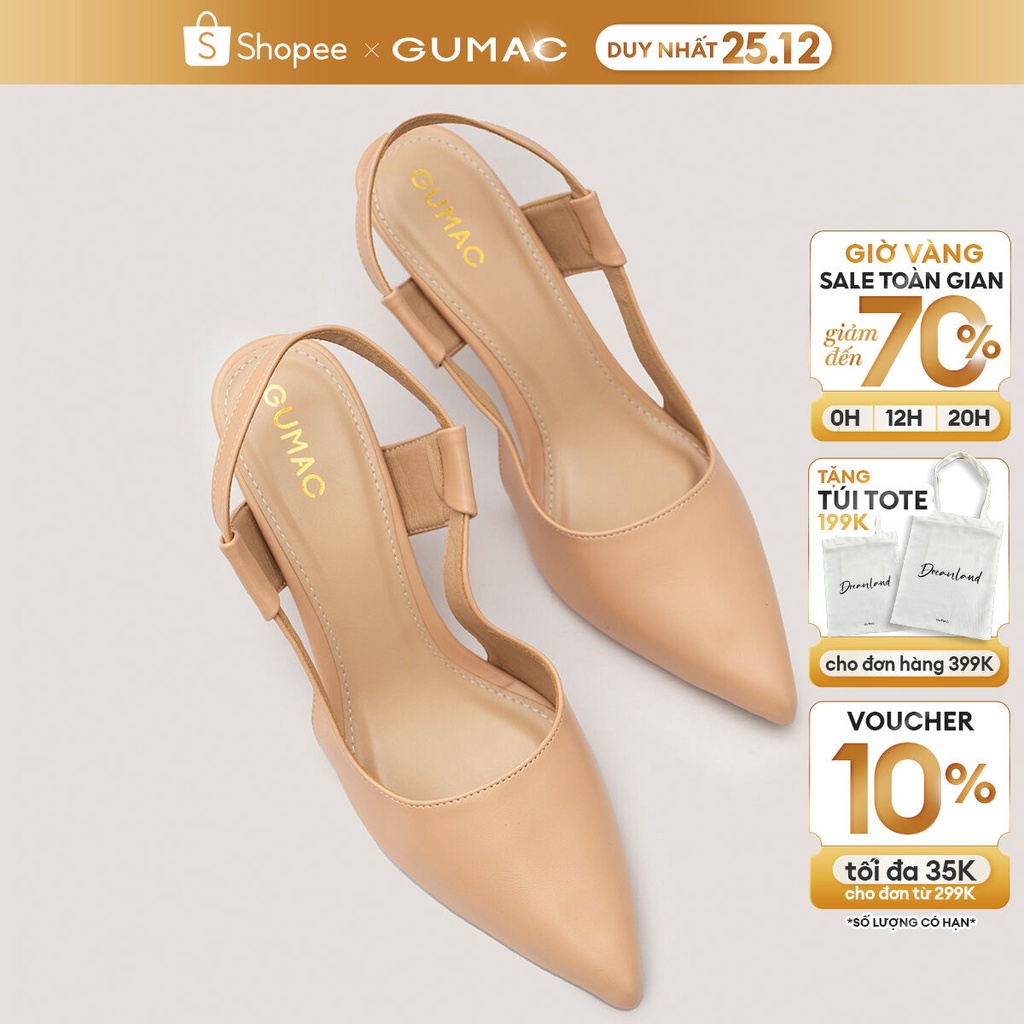 Sandal bít mũi thời trang GUMAC GD11055