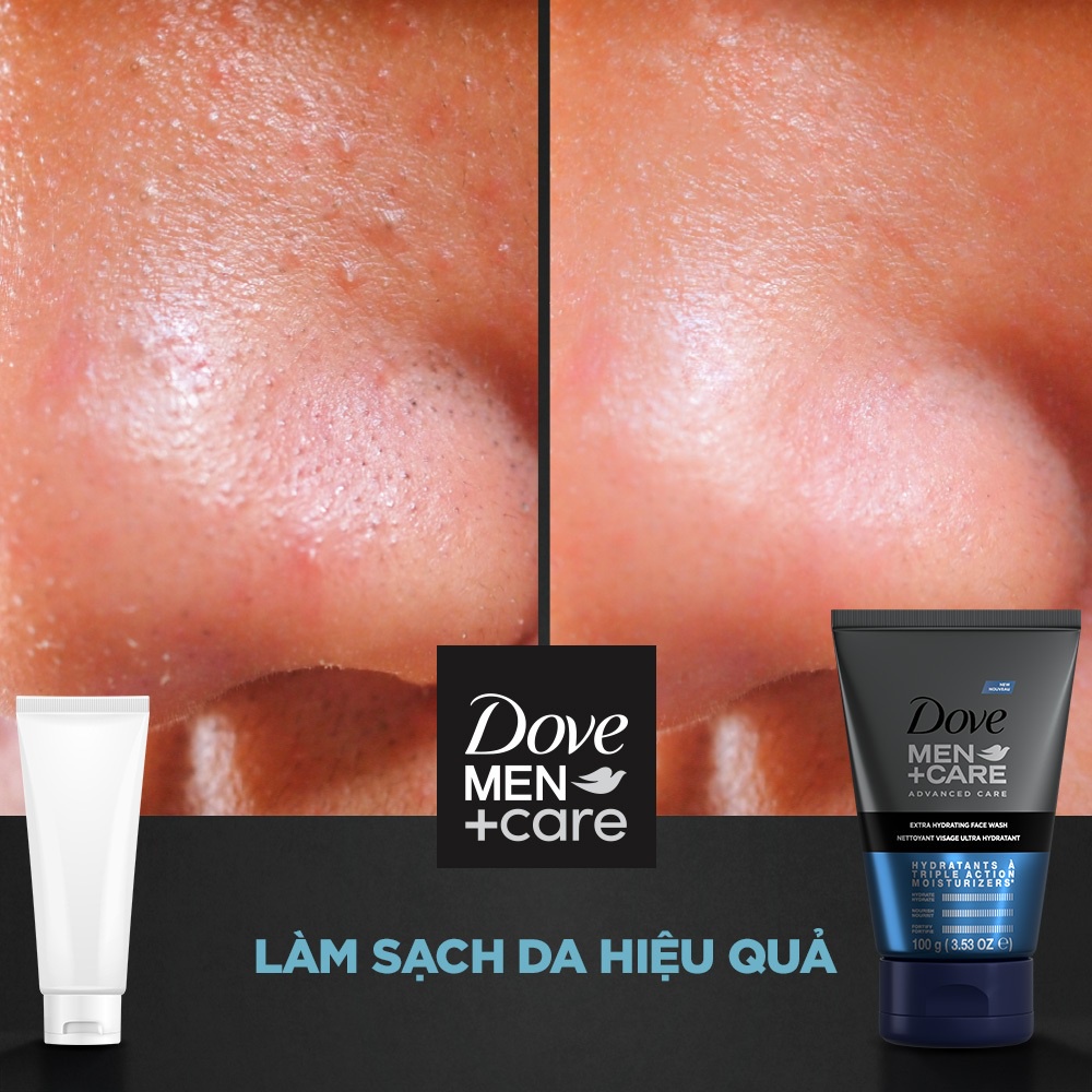 Sữa rửa mặt Dove Men+Care cấp ẩm 100g