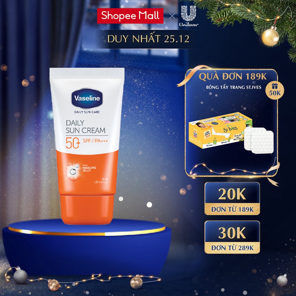 Kem chống nắng Vaseline daily 50ml