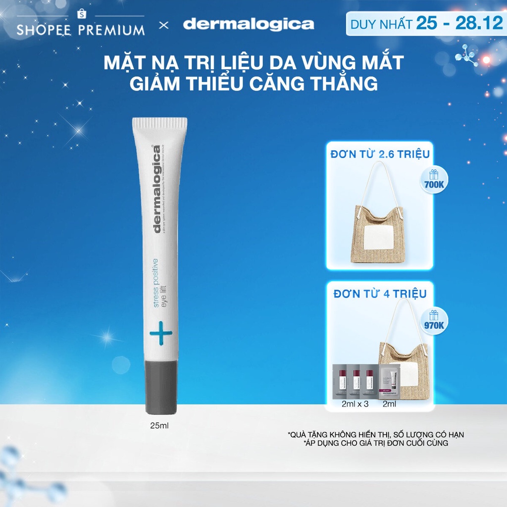 Mặt nạ Dermalogica Stress Positive Eye Lift dành cho da vùng mắt 25ml