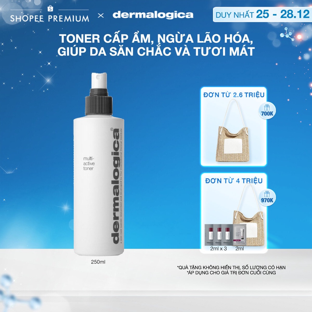 Xịt khoáng Dermalogica Multi-active Toner dưỡng ẩm da mặt 250ml