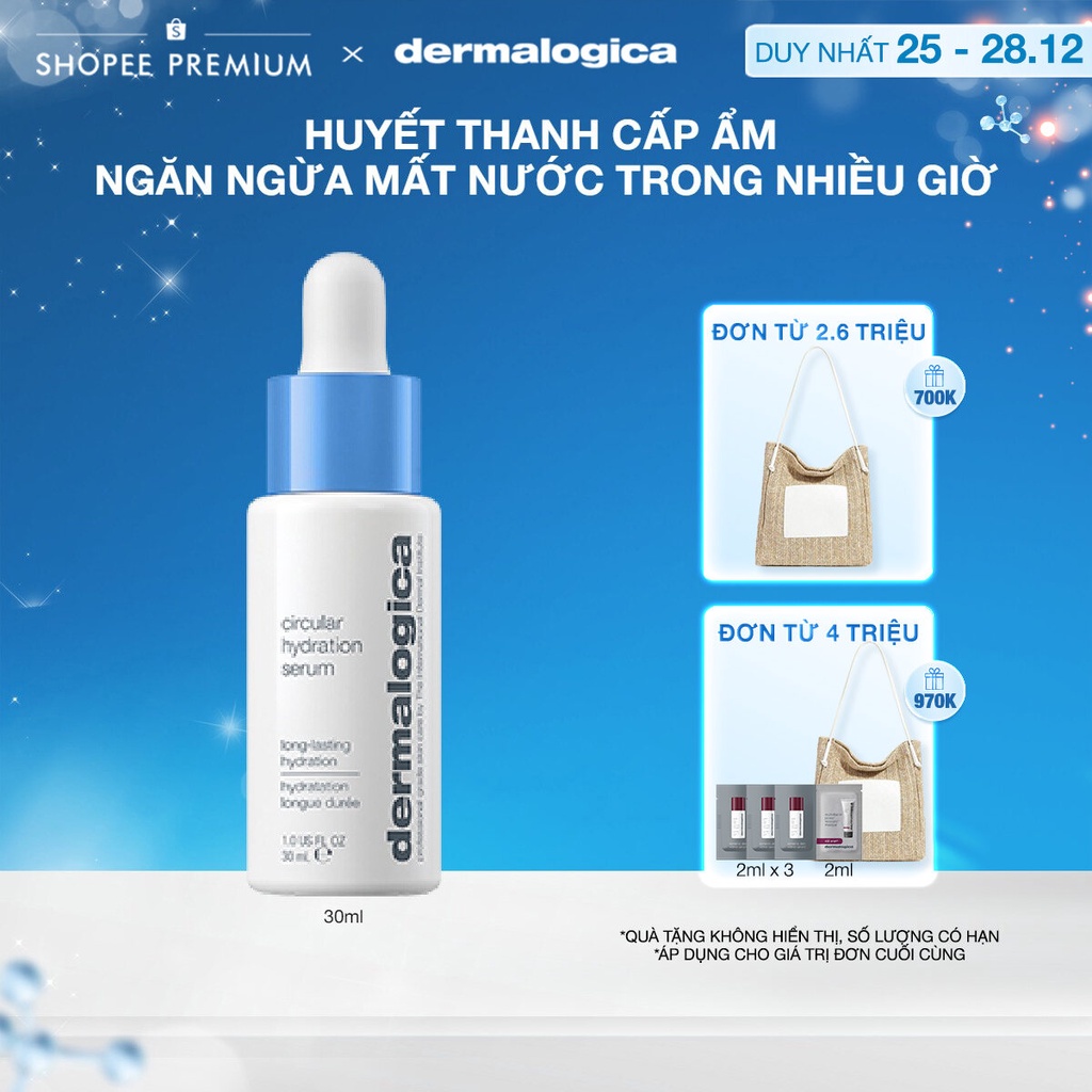 Tinh chất Dermalogica Circular Hydration Serum cấp ẩm chuyên sâu 30ml