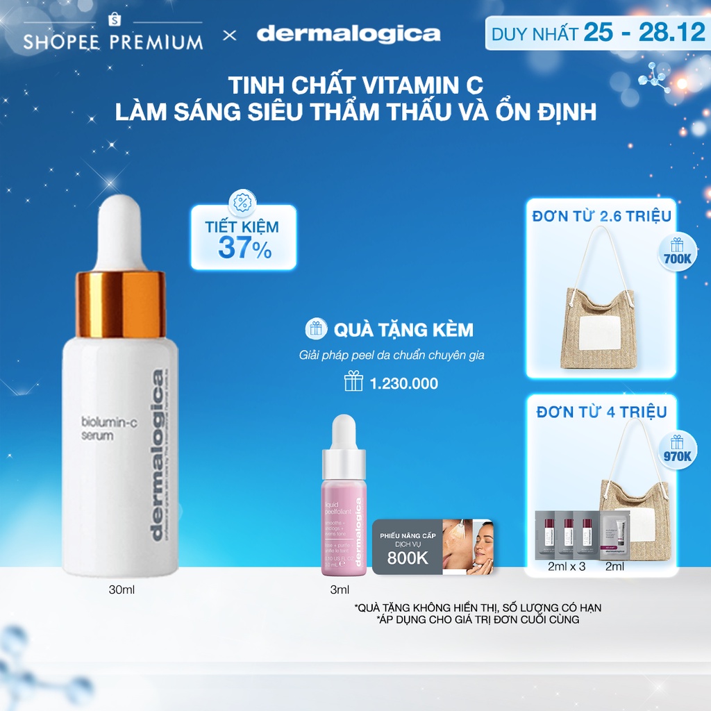 Tinh chất Dermalogica Biolumin-C Serum làm sáng và ổn định da 30ml