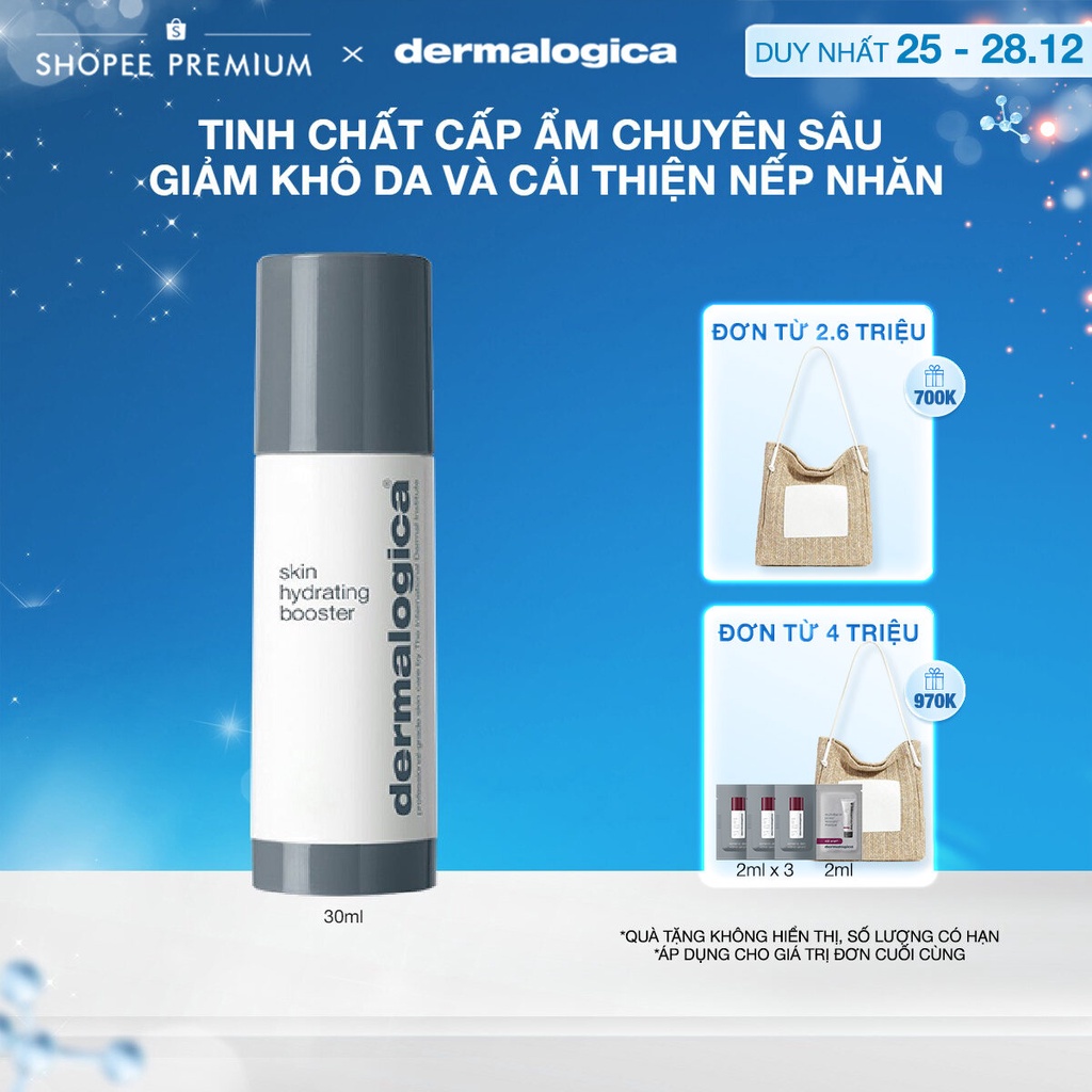 Tinh chất Dermalogica Skin Hydrating Booster dưỡng ẩm và tăng cường độ đàn hồi cho da 30ml
