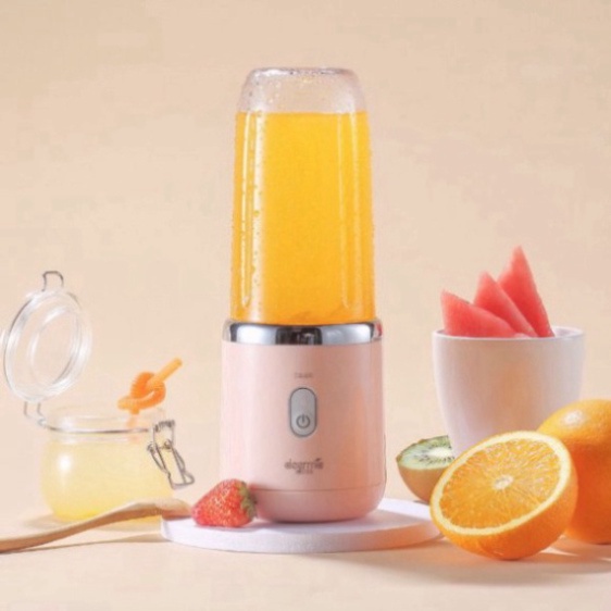 Máy Xay Sinh Tố Cầm Tay Mini - Máy Xay Hoa Qủa Đa Năng Sạc Pin Tích Điện Juicing Cup 300ml ( Tặng 1 Cốc )