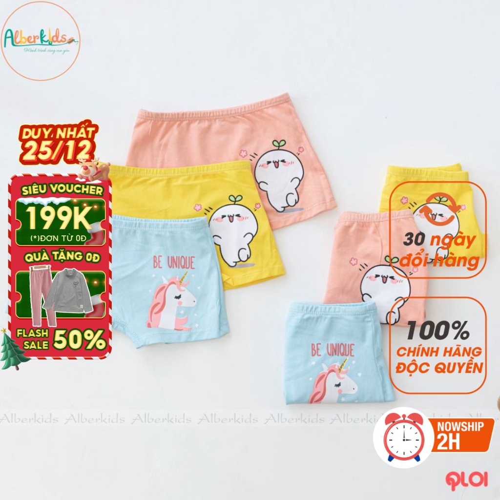 Quần chip bé gái ALBERKIDS [QL01]