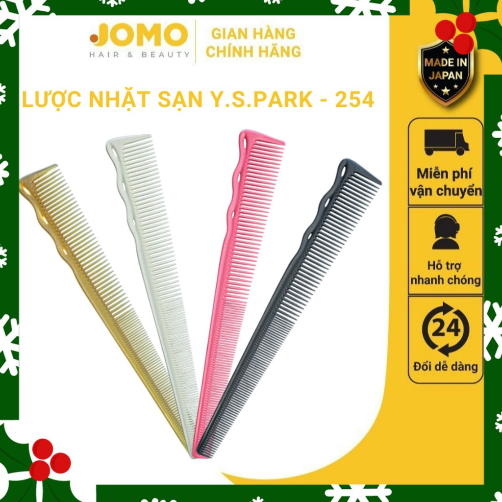 Lược cắt tóc nam YS-254 chuyên nghiệp YS PARK chịu nhiệt cao cấp hàng chính hãng - JOMO HAIR & BEAUTY