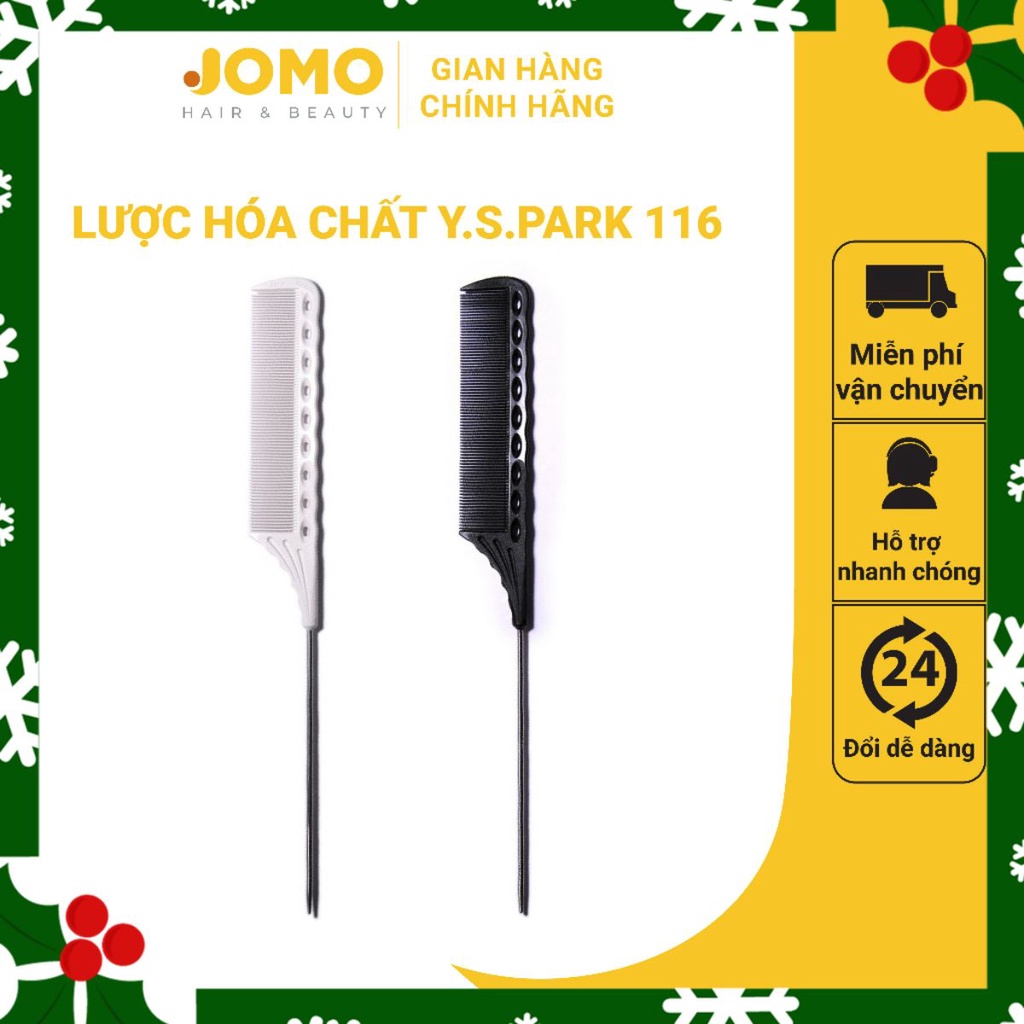 Lược chải hóa chất chuyên dụng YS PARK chịu nhiệt chính hãng Nhật Bản YS-116 - JOMO HAIR & BEAUTY