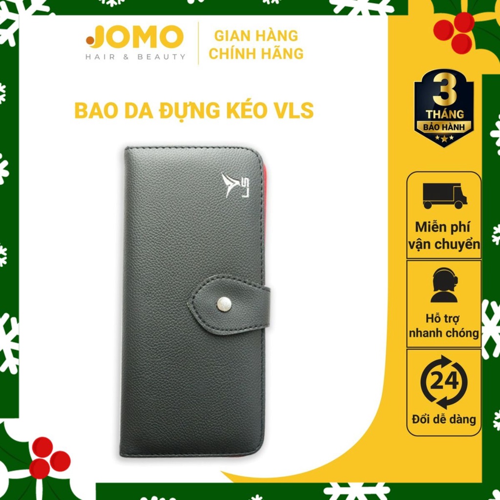 Bao da đựng 2 kéo chuyên nghiệp VLS - Jomo Hair & Beauty