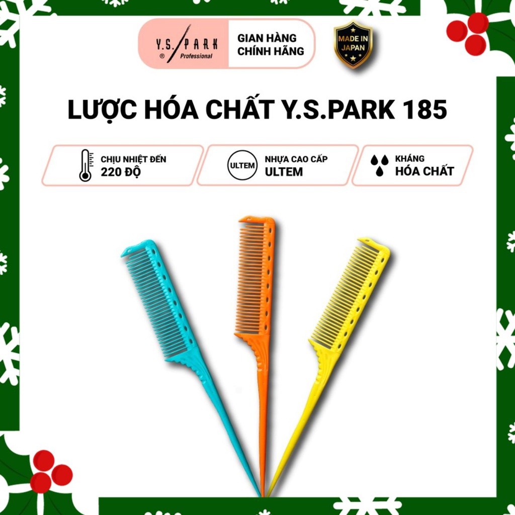 Lược uốn nhuộm chuyên nghiệp YS PARK chịu nhiệt chính hãng Nhật Bản YS-185