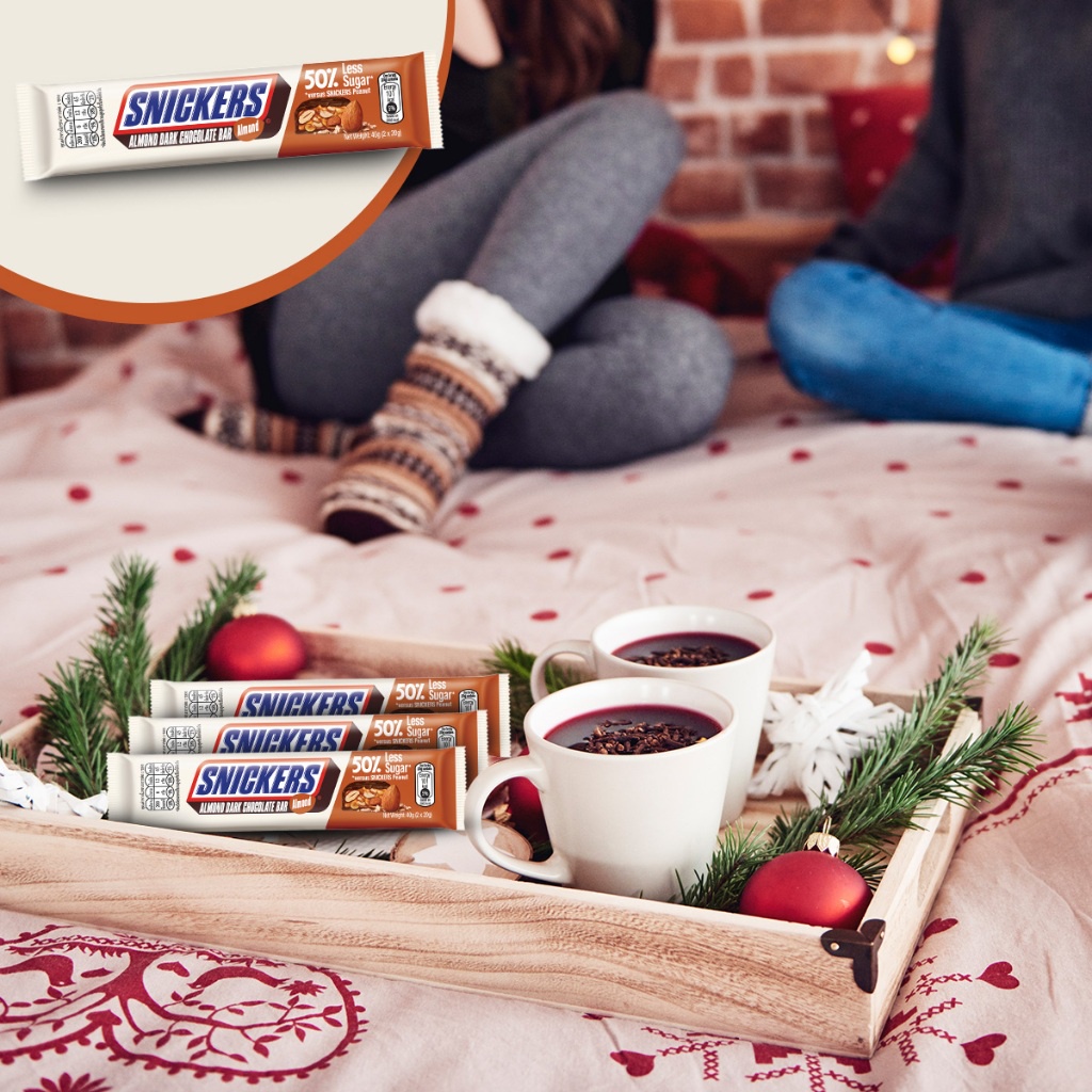 Combo 15 Kẹo Sô Cô La Snickers Hạnh nhân Giảm đường thanh 40g