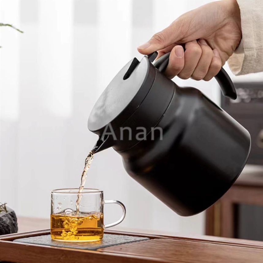 Ấm Pha Trà Giữ Nhiệt Có Lõi Lọc Trà Dung Tích 1000ML Chất Liệu Inox 316 2 Lớp Cách Nhiệt Giữ Nhiệt Liên Tục Đế