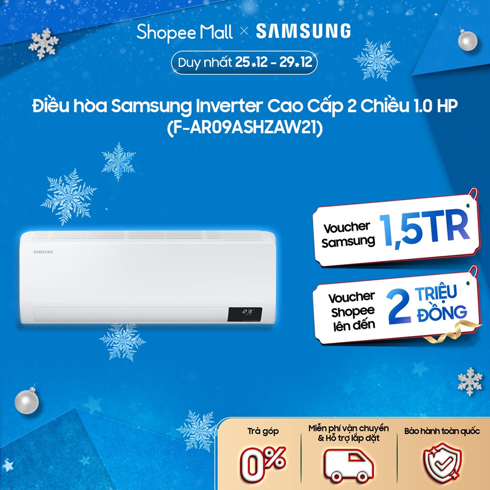 Điều hòa Samsung Inverter Cao Cấp 2 Chiều 1.0 HP F-AR09ASHZAW21