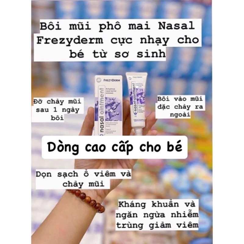 Mỡ Bôi Mũi "Phomai" FREZYDERM Nasal Ointment Hy Lạp Tuýp 15ml