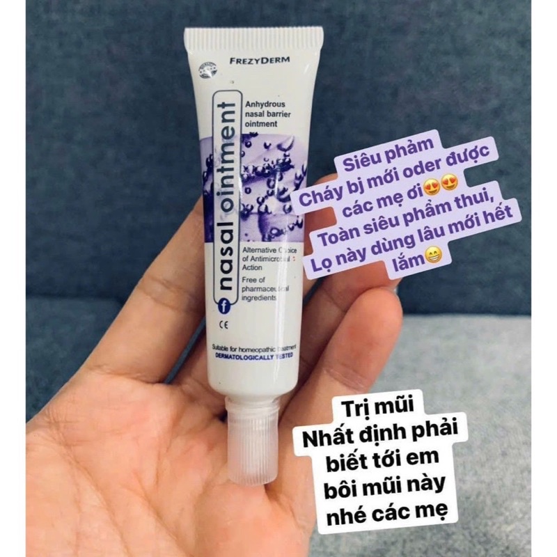 Mỡ Bôi Mũi "Phomai" FREZYDERM Nasal Ointment Hy Lạp Tuýp 15ml