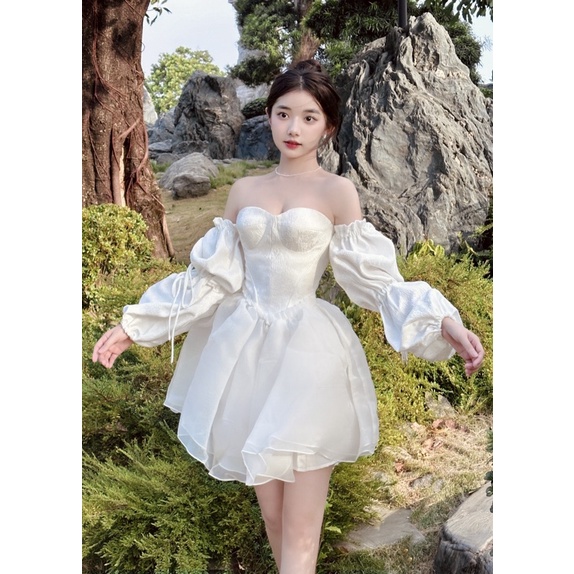 ANGEL DRESS  VÁY CÔNG CHÚA TAY VÀ TÙNG PHỒNG