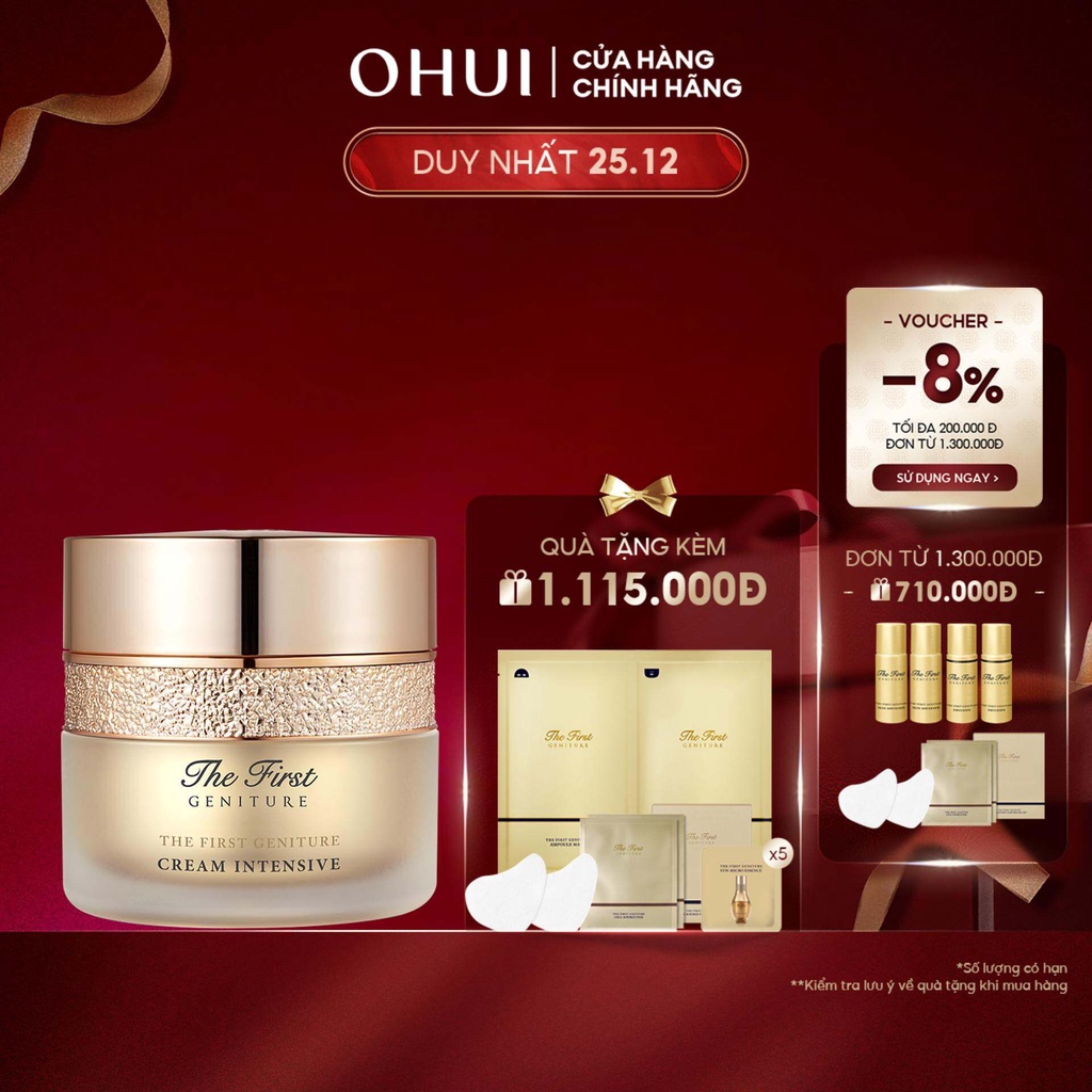 Kem dưỡng OHUI The First Geniture Intensive Cream 50ml