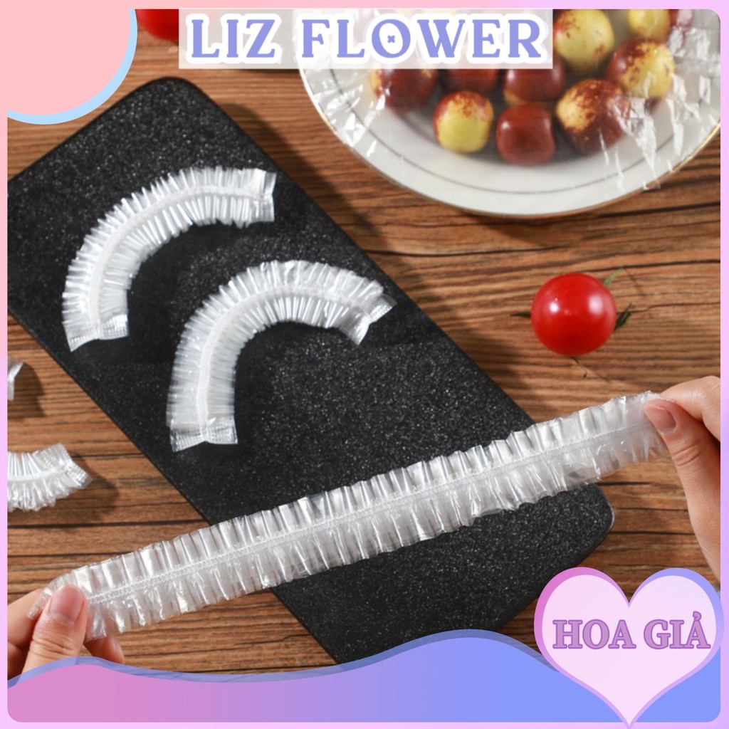 Túi Nilon Bọc Thực Phẩm Chống Bụi Dùng 1 Lần - Chống Mùi Tủ Lạnh Liz Flower