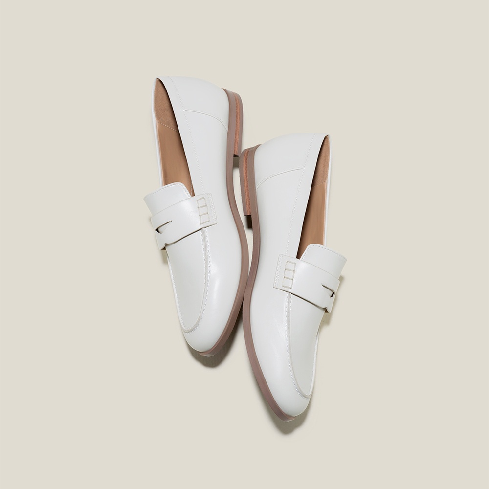 Vascara Giày Loafer Cut-Out - MOI 0107