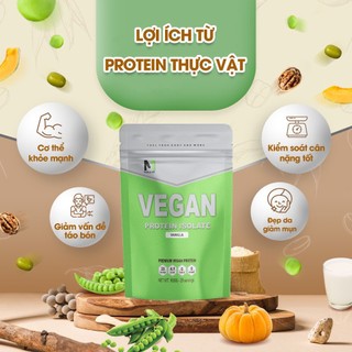 Vegan protein - Sữa Tăng cơ giảm mỡ thuần thực vật