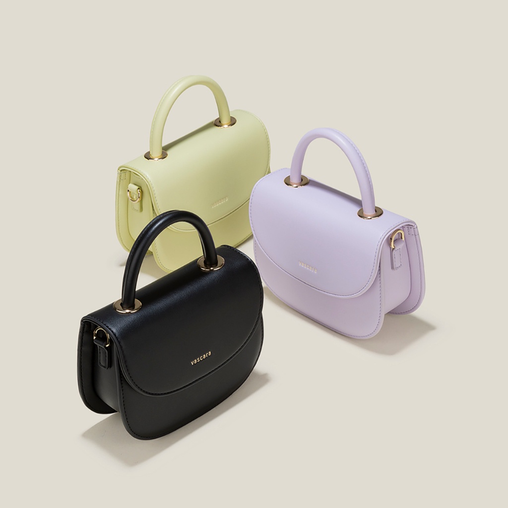 Vascara Túi xách tay mini bán nguyệt - SAT 0326