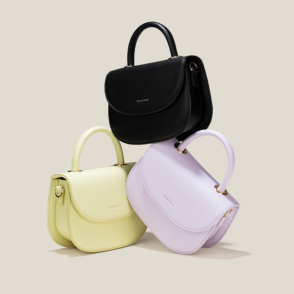 Vascara Túi xách tay mini bán nguyệt - SAT 0326