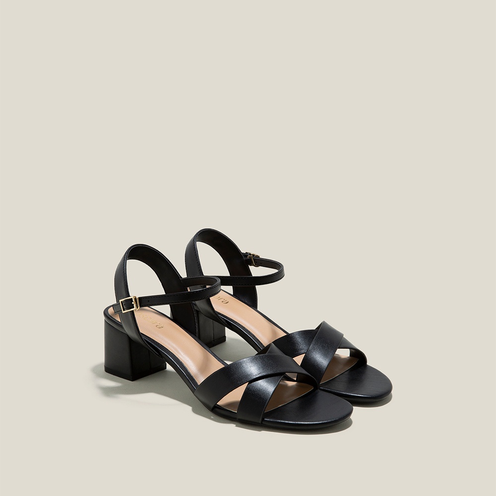 Vascara Giày Sandal Basic Cross Strap - SDN 0771
