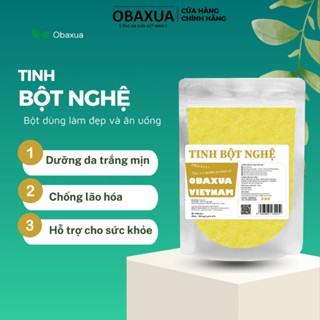  Tinh bột nghệ nguyên chất OBAXUA - trắng da giảm mụn mờ thâm nám hỗ trợ tiêu hoá 