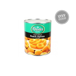 Đào Ngâm Đào Lon Giòn Ngọt Rhodes - ( 825g )