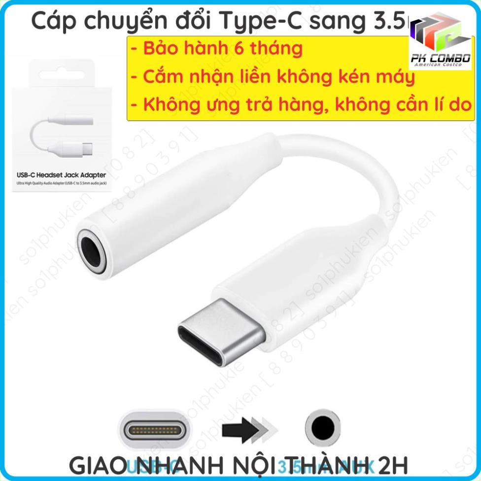 [Bảo hành 12Th] Cáp chuyển đổi, jack chuyển tai nghe Type C Type-C sang 3.5mm chính hãng Baesus Basu