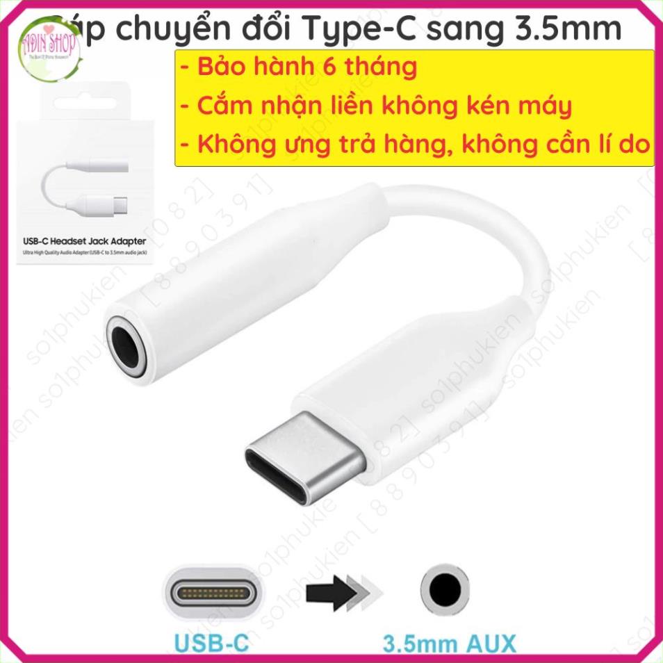 [Bảo hành 12Th] Cáp chuyển đổi, jack chuyển tai nghe Type C Type-C sang 3.5mm chính hãng Baesus Basu