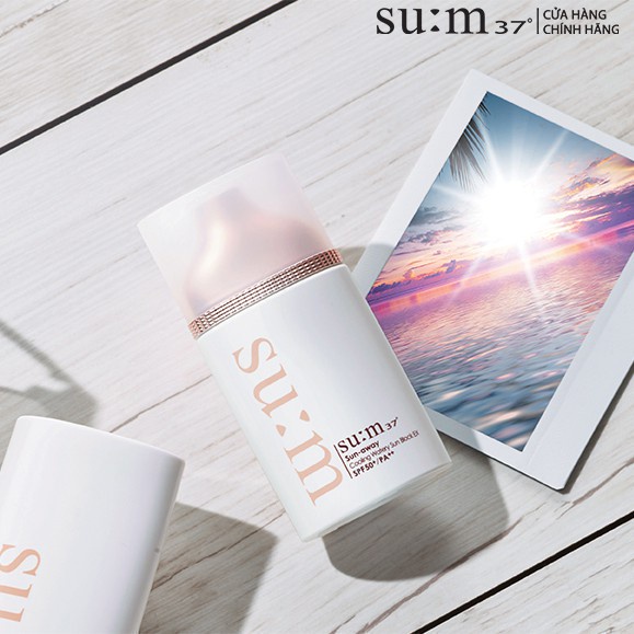 Kem chống nắng cấp ẩm Su:m37 Sun-Away Cooling Watery Sunblock Ex SPF50+ PA++ 50ml