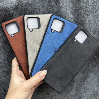 Case ốp lưng Samsung A42 dẻo kiểu vải hươu mềm mịn ôm máy