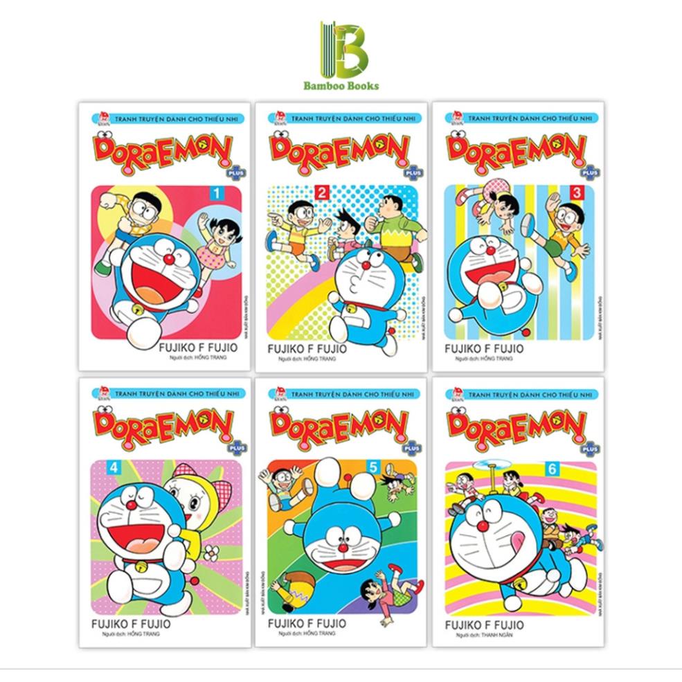 Truyện - Doraemon Plus - Chọn Lẻ 6 Tập - Fujiko Fujio - Kim Đồng