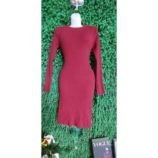 đầm len body size S