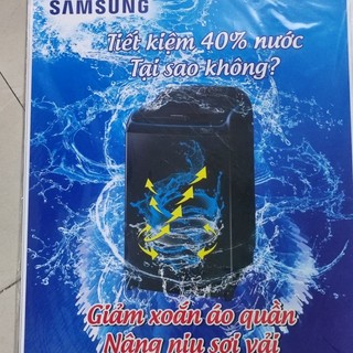 tem dán máy giặt Samsung