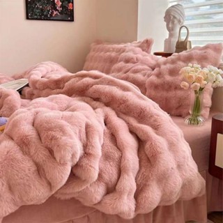 Bộ Chăn Ga Trải Giường Nỉ Nhung Lông Chồn Mịn Mượt Mềm - Hàng Nhập Khẩu( 30 mẫu)