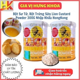 Bột sư tử 300g, bột trứng sữa lion custard powder chuẩn loại 1 nhập khẩu hongkong - mayshopcs3