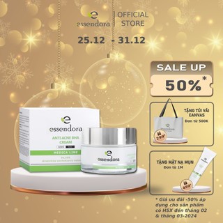 Kem Dưỡng ESSENDORA Anti Acne BHA Cream 50ml Giúp Thu Hẹp Lỗ Chân Lông, Ngừa Mụn, Giảm Tiết Bã Nhờn Và Làm Mờ Sẹo