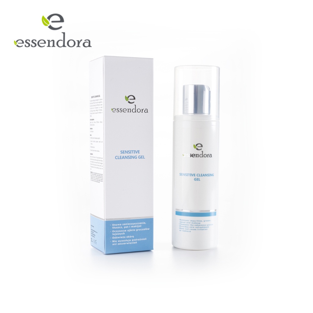 Sữa Rửa Mặt ESSENDORA Sensitive Cleansing Gel 200ml Giúp Làm Sạch Lớp Bụi Bẩn Đem Lại Làn Da Mềm Mại, Mịn Màng