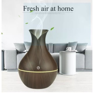 Máy xông tinh dầu Mộc Hương cổ cao vân gỗ